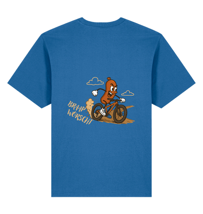 Mindful Blue Printed T-shirt Back