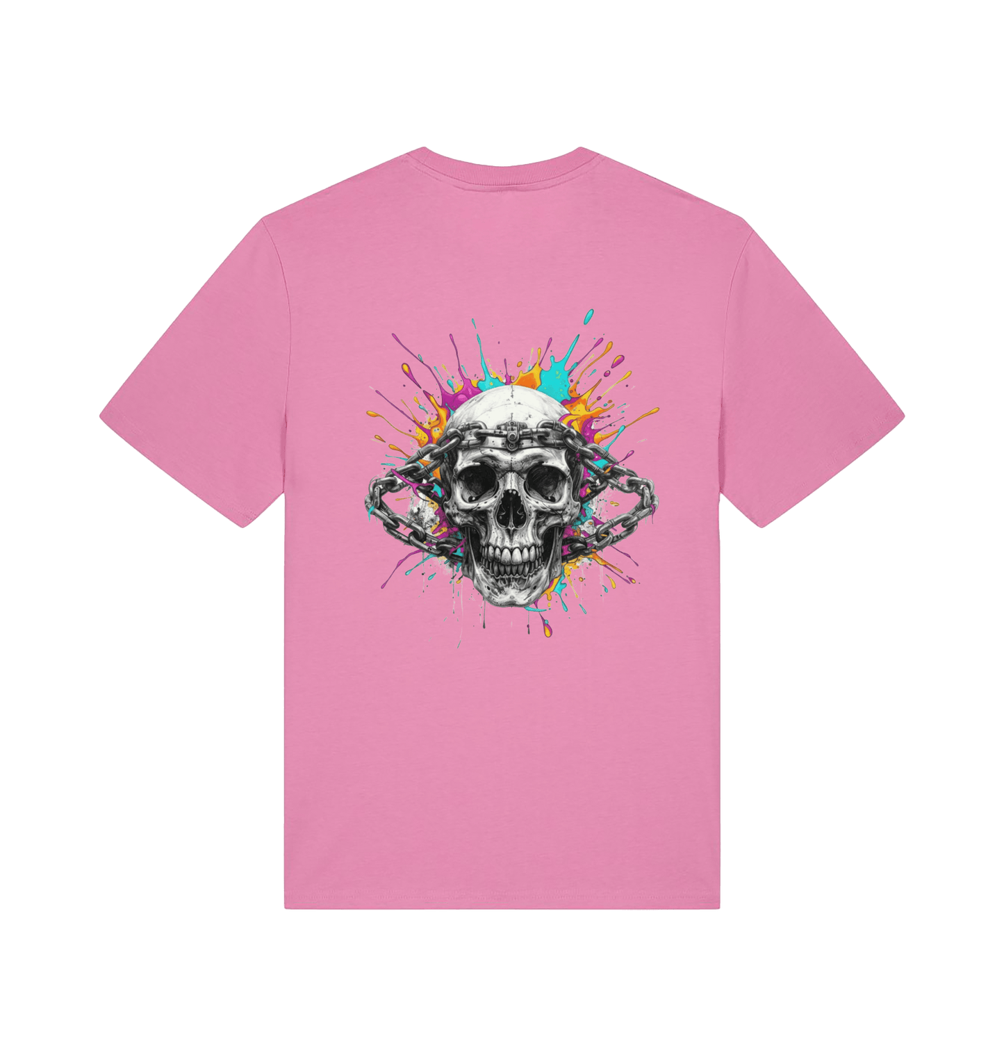 Bubble Pink Printed T-shirt Back