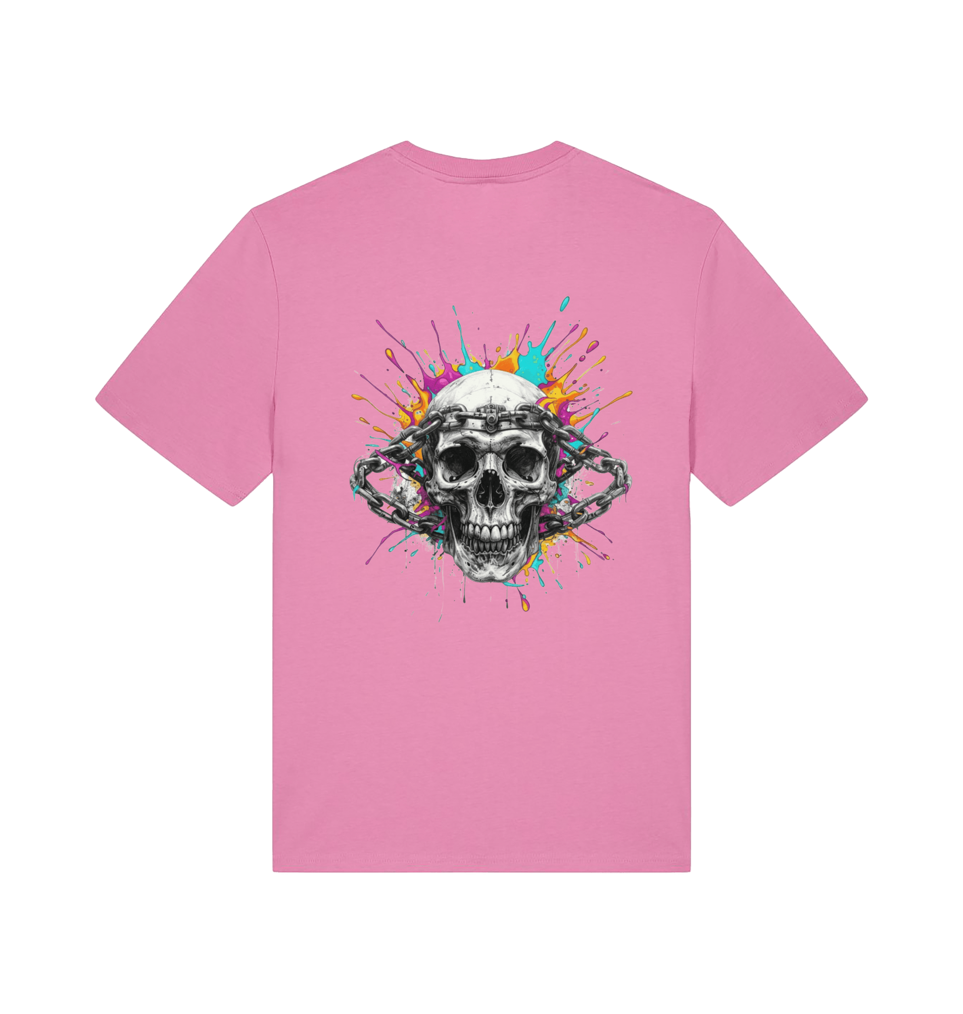 Bubble Pink Printed T-shirt Back