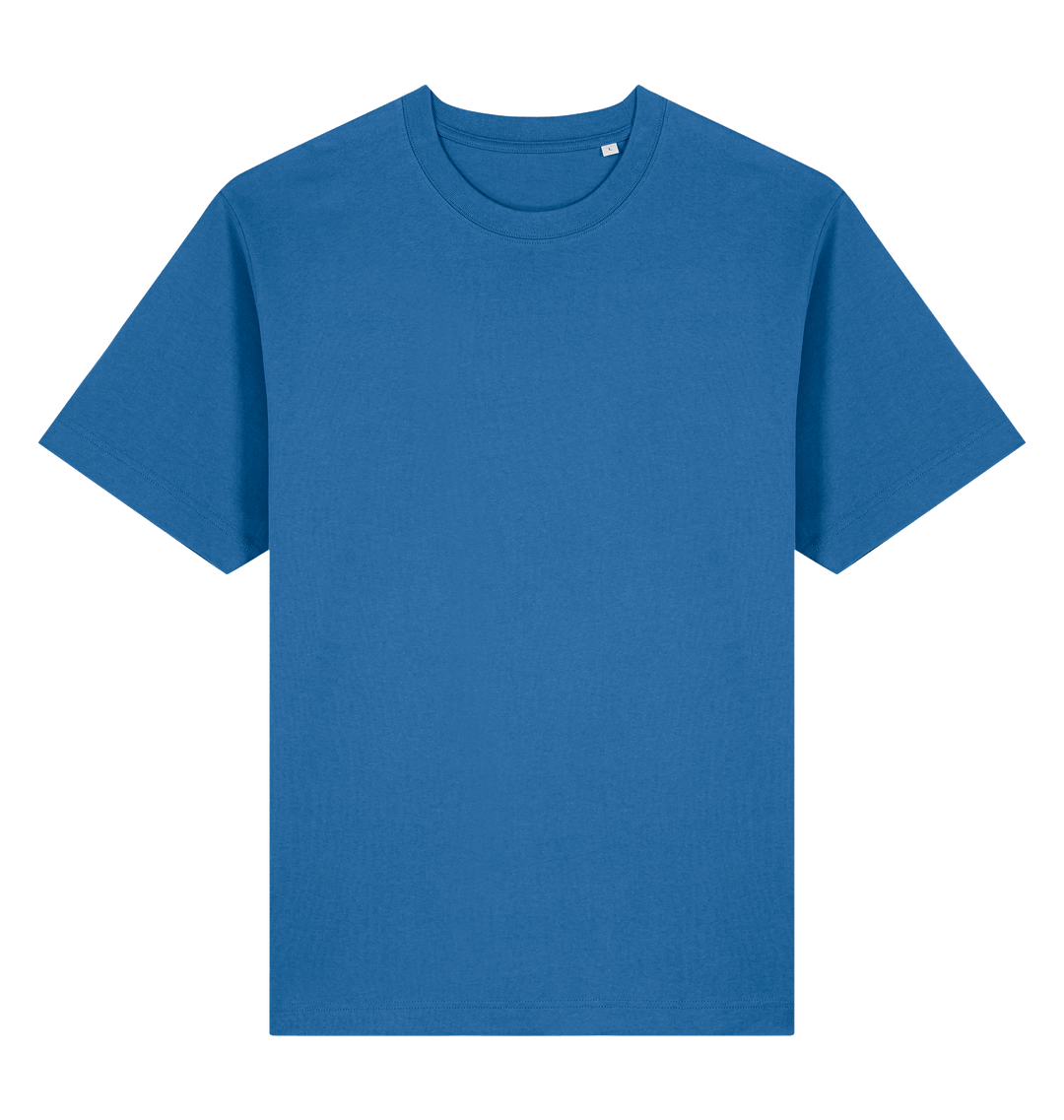 Mindful Blue Printed T-shirt Front