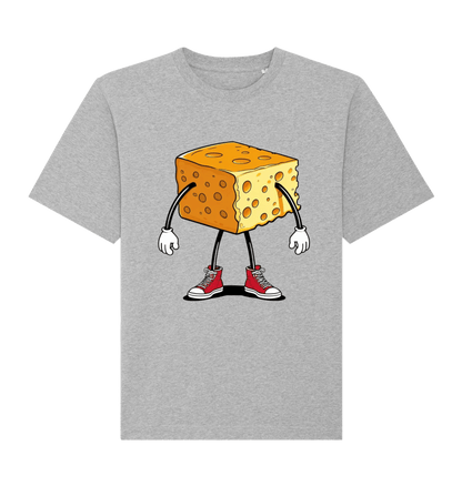 Heather Grey Printed T-shirt Front