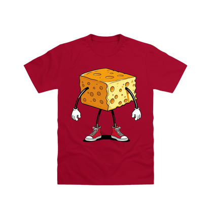 Cardinal Red Printed T-shirt Front