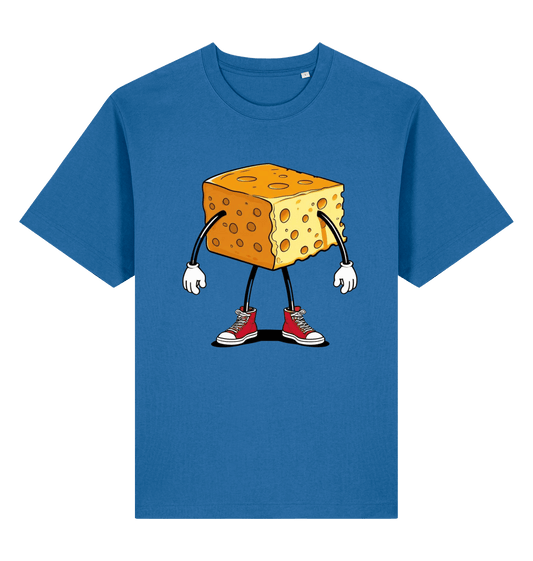 Mindful Blue Printed T-shirt Front