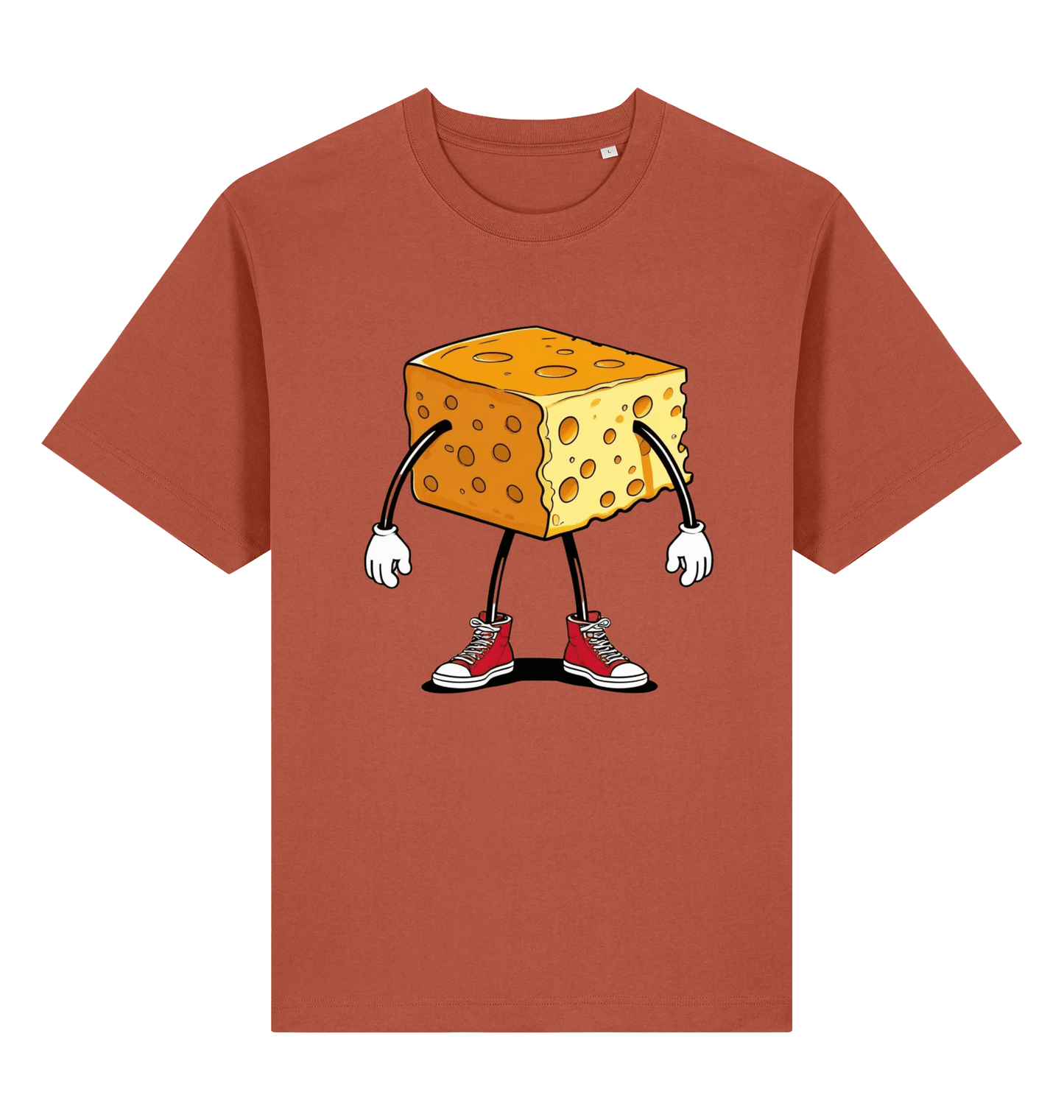 Heritage Brown Printed T-shirt Front