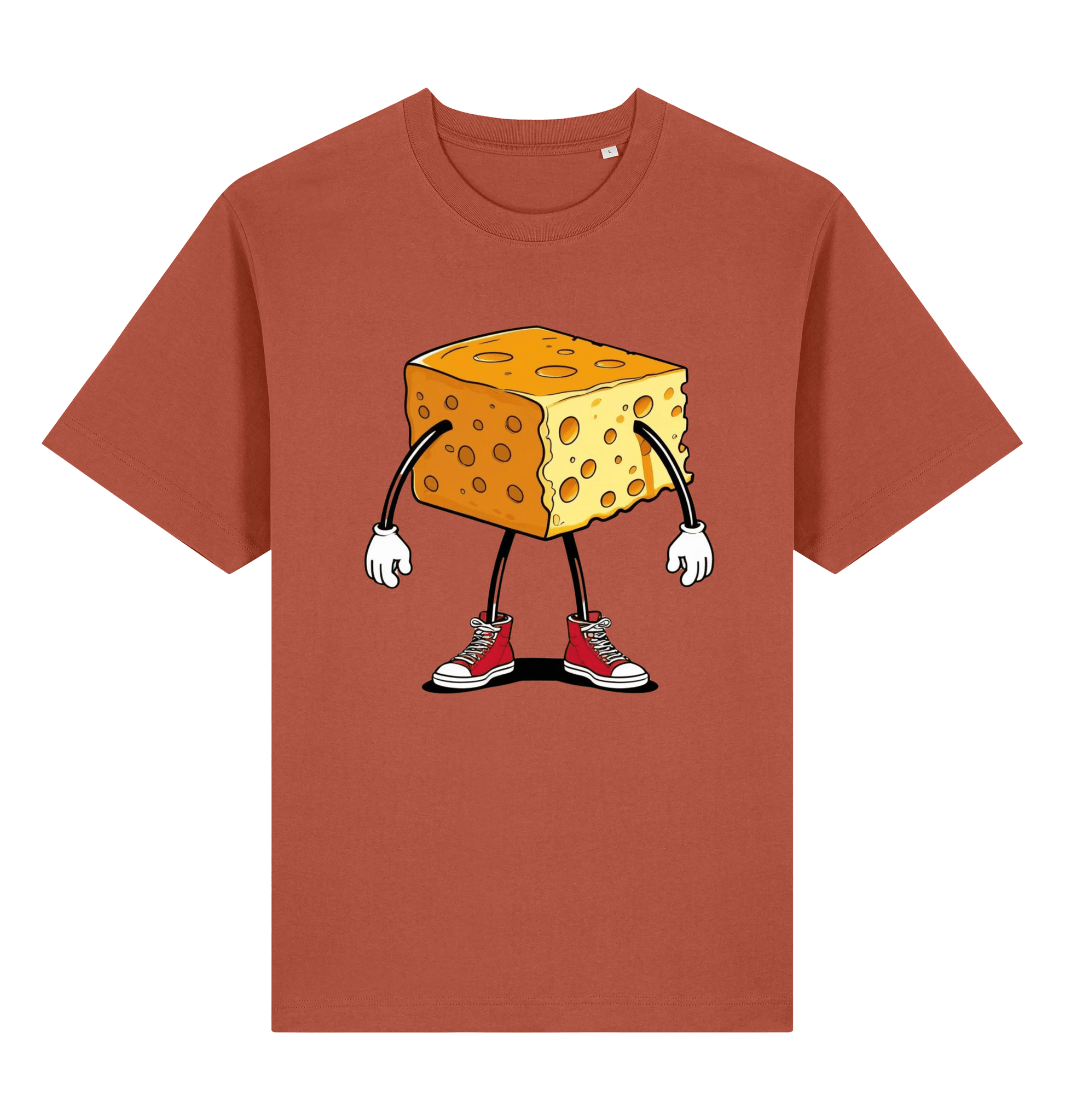 Heritage Brown Printed T-shirt Front