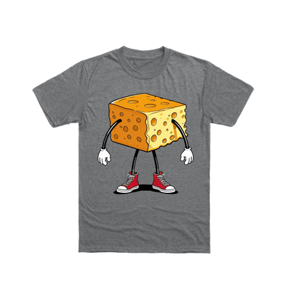 Graphite Heather Printed T-shirt Front