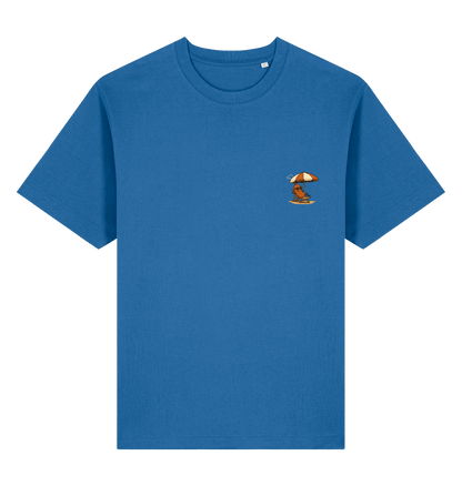 Mindful Blue Printed T-shirt Front