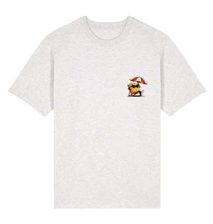 Cool Heather Grey Printed T-shirt Front