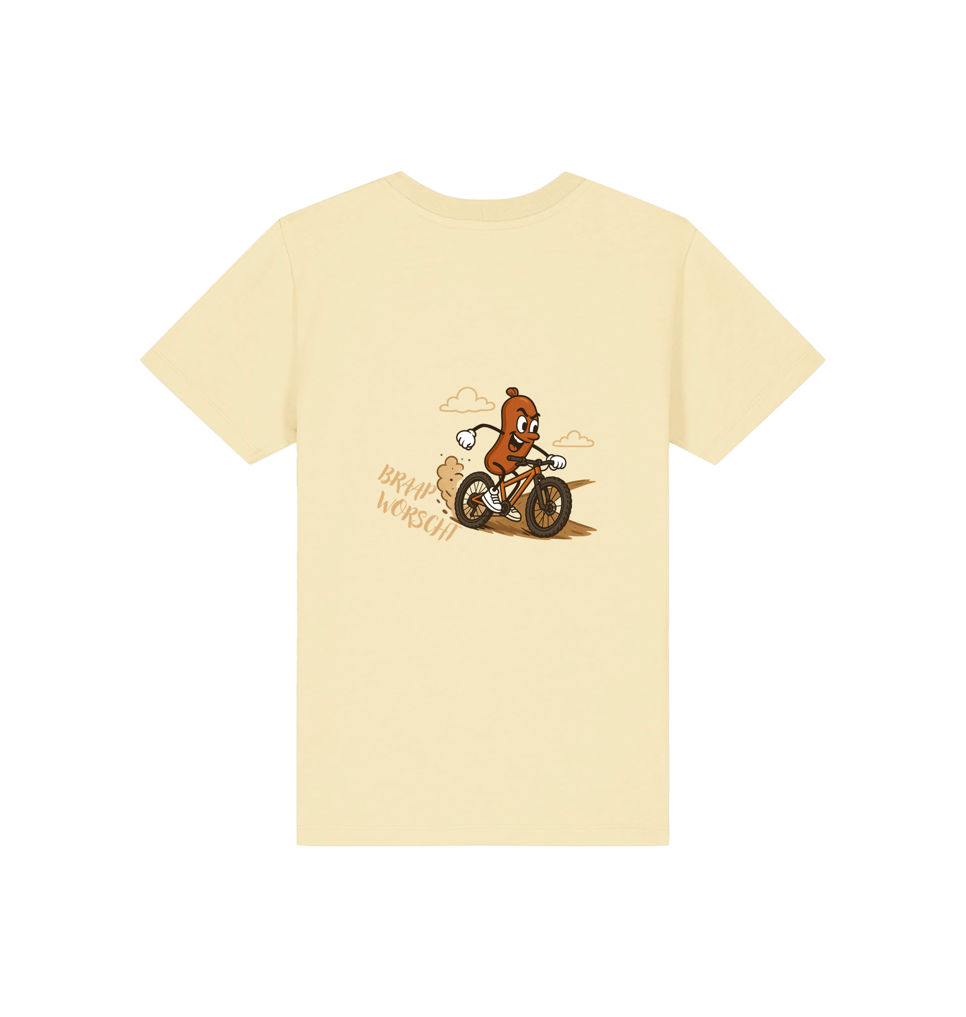 Butter Printed Kids T-Shirt Back