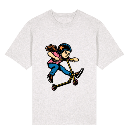 Cool Heather Grey Printed T-shirt Front