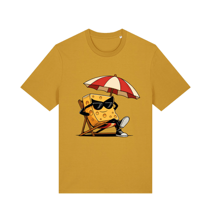 Ochre Printed T-shirt Front