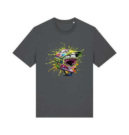 Anthracite Printed T-shirt Front