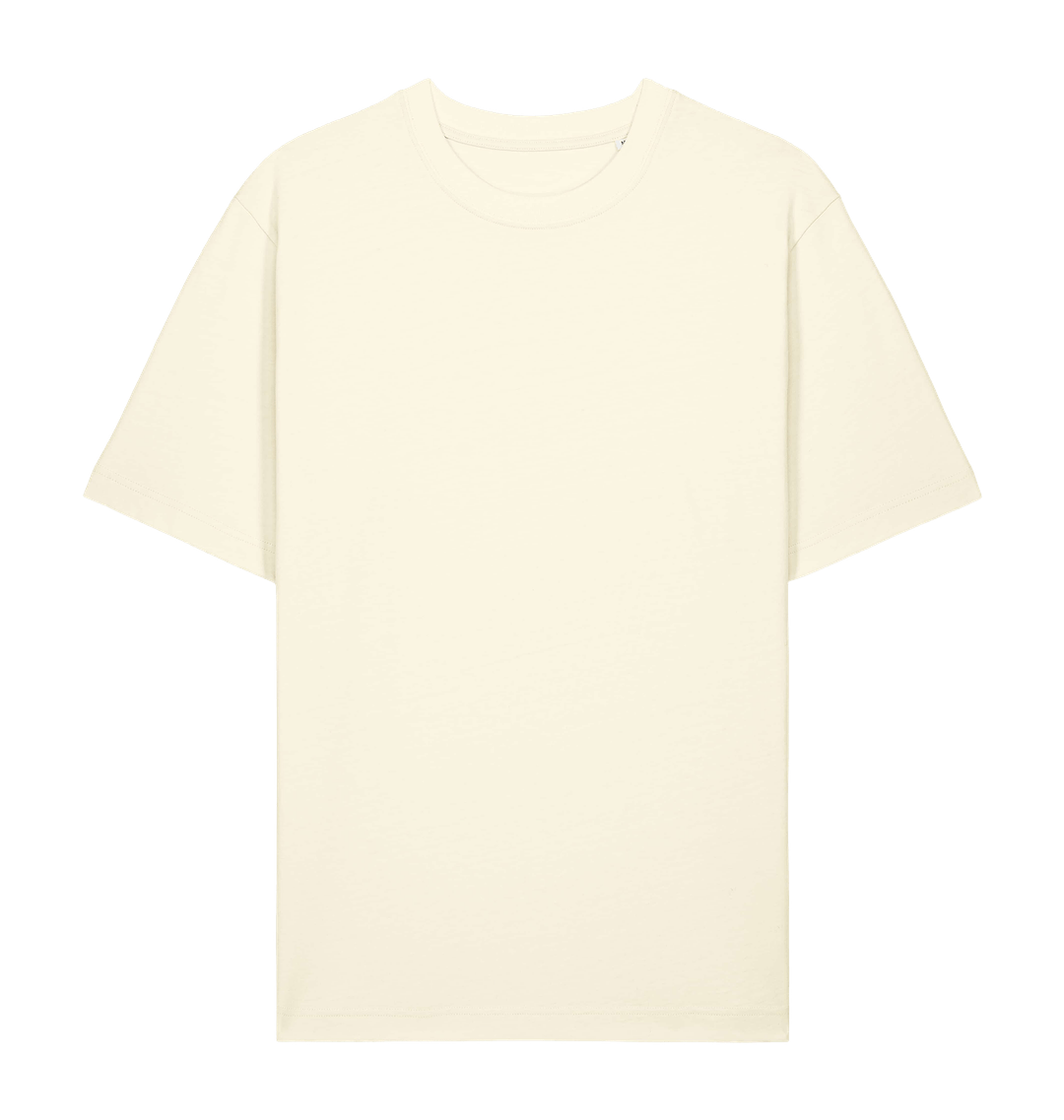 Cream Printed T-shirt Front